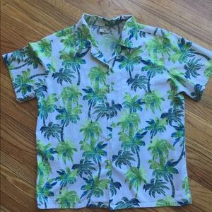 Go Barefoot Hawaiian Short Sleeve Shirt